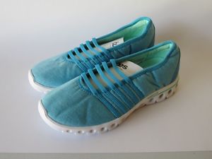 K-Swiss X Lite MJ Heather CMF Memory Foam Women's Shoes Size 7 M Green White