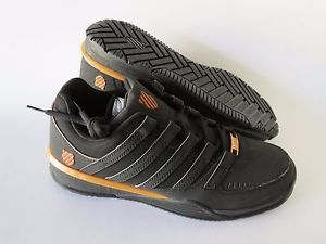 K-Swiss Baxter Men Shoes Size 9 Black / Copper New Sample Pair