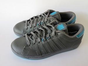 K-Swiss Classic VN Radiant Memory Foam Gray / Neon Green Mens Shoes Size 9 M