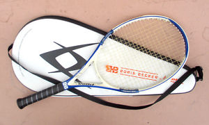 Volkl Boris Becker 5 White and BlueTennis Racquet Racket  with Cover