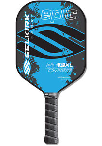 New Selkirk 20P XL Epic Polymer Composite Pickelball Paddles Blue + warranty