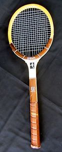 Vintage Wilson Wooden Tennis Racket Chris Evert Autograph 4 1/2 Light