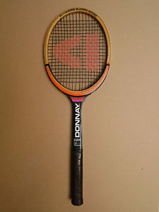 vintage 70s *DONNAY Allwood Bjorn Borg* autograph racket Made in Belgium, nice