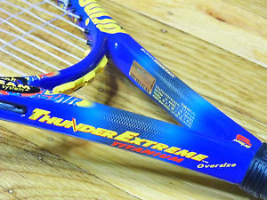 NEW STRINGS Prince Thunder Extreme Titanium Oversize Longbody 1000pl 4 1/2" L4