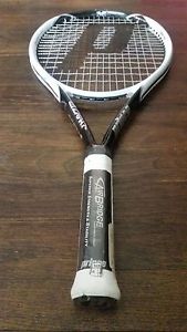 Prince Air Light Oversized 4 4 1/2 Tennis Racquet Genuine Certified Blk/Wht NEW