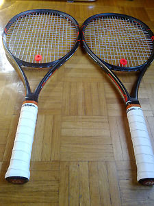 2 MATCHED Wilson Burn FST 99 racquets