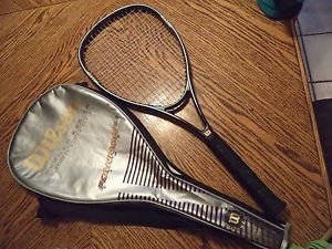 WILSON KANNON TENNIS RACQUET AND CASE / OVERSIZE