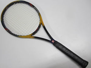 WILSON HAMMER PRO STAFF 4.7 EB TENNIS RACQUET (4 1/2) NEW STRINGS/GRIP!!