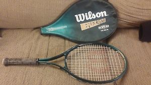 Wilson Reflex DTB Dual Taper Beam Tennis Racquet With Cover ~ 4 1/4" Grip