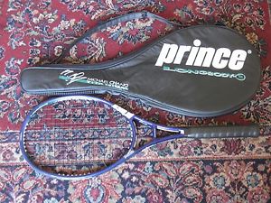 Prince Michael Chang Titanium Longbody MP 95  4 5/8  Racquet new grip & strings