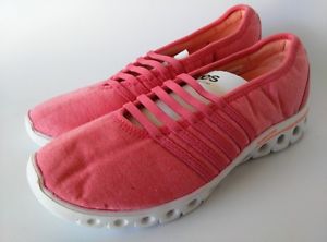 K-Swiss X Lite MJ Heather CMF Memory Foam Women's Shoes Size 7 M Pink White New