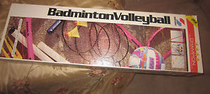 New Volleyball & Badminton Combo w pump & ball & shuttlecocks SPORTCRAFT  30025