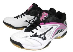 Mizuno JAPAN Badminton Shoes Wave Fang SS Speed Style Fit 71GA1512 White Black