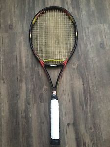 Wilson Pro Staff 6.1si Stretch Graphite Kevlar 95 SQ In Tennis Racquet 4 & 1/2"