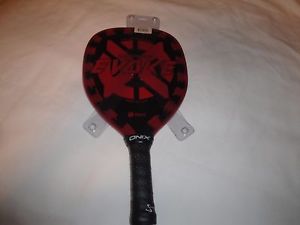 ONIX GRAPHITE EVOKE KZ1110-RED Pickleball Paddle  "NEW MODEL" RED/BLACK