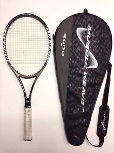 Dunlop Muscle Weave 200G Mid Plus MP Graphite Tectonics 95 Tennis Racquet 4