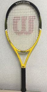 Wilson Hyper Hammer Hybrid 6 Tennis Racket  Yellow Black
