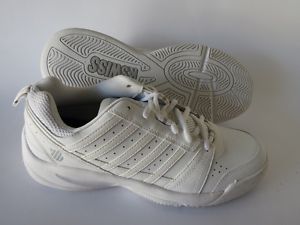 K-Swiss Vendy II Men Shoes Size 9 White / White New Sample Pair Never Worn