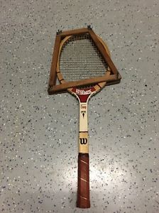Vintage Wilson wooden The Champ Tennis Racquet Raquet Free Shipping!