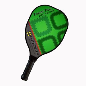 New Paddletek Power Play Pro Polymer Composite Pickleball Paddle low noise