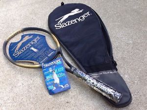 NEW Slazenger Phantom Graphite Tour Braided Xtreme Long Tennis Racquet 4 3/8