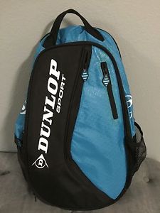 DUNLOP BACKPACK TENNIS/SQUASH racquet racket blue bag BACKPACK