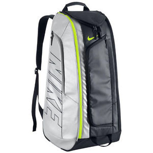 NIKE TENNIS CASE BACKPACK BAG BA4866 072 COURT TECH 1 Silver Black Volt NEW NWT