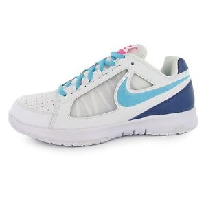 Nike Air Vapour Ace Tennis Shoes Womens White/Blue Court Trainers Sneakers