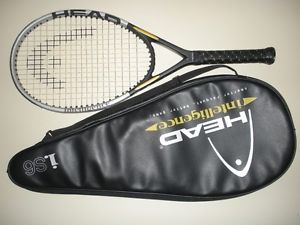HEAD INTELLIGENCE I.S6 OS 112  TENNIS RACQUET 4 3/8 (NEW FXP STRINGS)