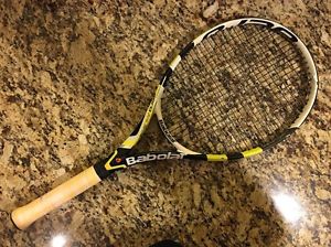 Babolat AeroPro Drive GT 4 3/8 Tennis Racquet APD Racket w/ CRACKED Broken Frame