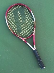 Prince Synergy Excel Titanium Lightweight tennis racquet with cover