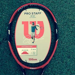 Wilson Pro Staff RF 97  tennis racquet, 3/8 grip, unstrung