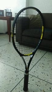 Two volkl organix 10 tennis racquets with volkl bag