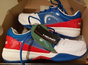 HEAD TENNIS JUNIOR SHOES SIZE UK5.5  US6.5  EU38.5  CM25 - BNWT !