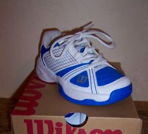 Wilson Rush NGX Jr. Tennis Shoe, Blue/White, Size 4 US. Orig. $ 55
