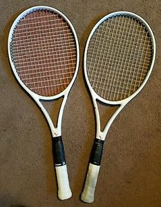 2 x Vantage Angell 63ra 95 sq in MATCHED Tennis Racquets Rackets L3 3/8 grip