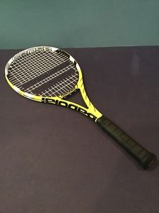 BABOLAT E-SENSE LITE tennis racket racquet (yellow)  + grip 100sq