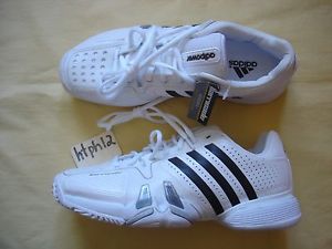 New Adidas Men's Men Tennis Barricade Adipower Shoes size 11 US  White