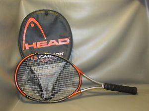 HEAD Ti Carbon 5000 Titanium Tennis Racquet Racket + Cover 4 1/2" Grip
