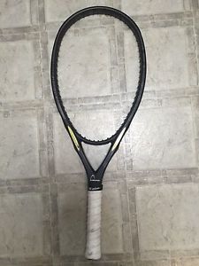 Head Intelligence i.S12 Tennis Racket Intellifiber PowerFrame 4-1/2" Grip