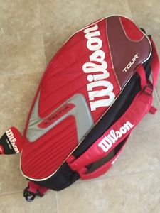 Wilson 6 Racket Tennis Bag Brand New