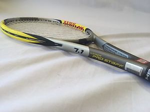 Wilson Hyper Pro Staff 7.1 95 Sq In 4 3/8 Grip Tennis Racquet