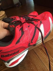 BABOLAT Propulse  Boys Youth Tennis Shoes Red Black Size 7.5  New 4 All Court