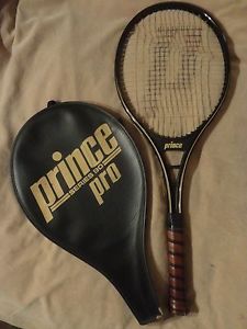 Prince Pro Series 90 Tennis Racket Grip 4 3/8 VG!