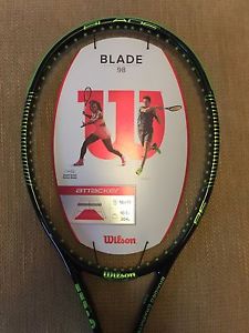Brand New Wilson Blade Tennis Racket 16 X 19 Grip 4 1/4