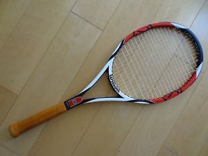 Wilson K Six One Tour 90  4 3/8 Tennis Racquet Roger Federer Virtually NEW