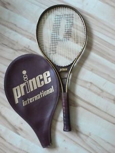 Prince International 110 Vintage Tennis Racquet 1982 Original Case