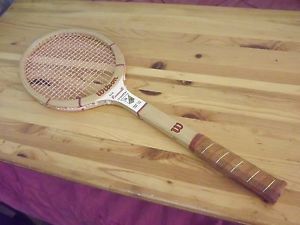 Vintage Ken Rosewall Champion Tennis Racquet  Strata-Bow Speed Flex Fiber Face