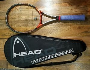 HEAD Ti RADICAL MID PLUS TITANIUM TENNIS RACQUET WITH CASE *MINT*