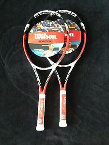 2 (TWO) WILSON BLX STEAM 105S Spin (4 1/4) RACQUETS!